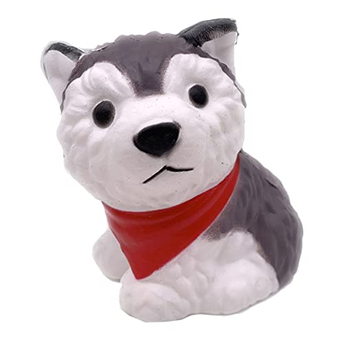 WEKAMOS 1Stück Langsame Rückprall Husky Hundespielzeug PU Material Entzückendes Design Stressabbau für Erwachsene und Haustiere Zuhause und Büro WEKAMOS 1Stück Langsame Rückprall Husky Hundespielzeug PU Material Entzückendes Design Stressabbau für Erwachsene und Haustiere Zuhause und Büro von WEKAMOS