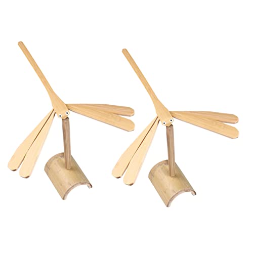 WEKAMOS 2 STÜCK Bambus Drachenflieger Handgemachtes Balancespielzeug für Entwicklungsfähigkeiten und Lernfähigkeiten WEKAMOS 2 STÜCK Bambus Drachenflieger Handgemachtes Balancespielzeug für Entwicklungsfähigkeiten und Lernfähigkeiten von WEKAMOS