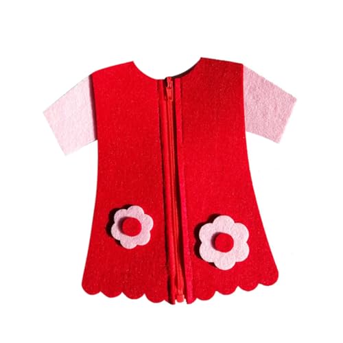 WEKAMOS 2 STÜCK Teiliges DIY Knopf und Reißverschluss aus Filz Pädagogisches Motorikspielzeug für Kleinkinder Fördert Konzentration und Hand Auge Koordination Geeignet für Kindergarten WEKAMOS 2 STÜCK Teiliges DIY Knopf und Reißverschluss aus Filz Pädagogisches Motorikspielzeug für Kleinkinder Fördert Konzentration und Hand Auge Koordination Geeignet für Kindergarten von WEKAMOS