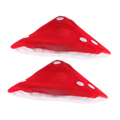 WEKAMOS 2 STÜCK Teiliges Pilz kostüm Witzige Rote Pilzmütze mit Elastischem Band Vielseitiger Festhut für Fotoshootings Halloween Geburtstage und Festtagsfeiern WEKAMOS 2 STÜCK Teiliges Pilz kostüm Witzige Rote Pilzmütze mit Elastischem Band Vielseitiger Festhut für Fotoshootings Halloween Geburtstage und Festtagsfeiern von WEKAMOS