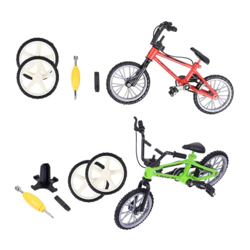 WEKAMOS 2 Sätze Finger Bike Mini Finger Scooter aus Kunststoff und Aluminiumlegierung Pädagogisches Kinderspielzeug für Kreative Fingerbewegung Desktop Deko in Grün und Rot Fördert WEKAMOS 2 Sätze Finger Bike Mini Finger Scooter aus Kunststoff und Aluminiumlegierung Pädagogisches Kinderspielzeug für Kreative Fingerbewegung Desktop Deko in Grün und Rot Fördert von WEKAMOS