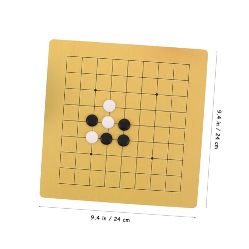 WEKAMOS 2 Sätze Go Spielset Doppelspielbrett Miniatur Bärenförmige Schachschale Tragbares Chinesisches Brettspiel zur Kognitiver Fähigkeiten WEKAMOS 2 Sätze Go Spielset Doppelspielbrett Miniatur Bärenförmige Schachschale Tragbares Chinesisches Brettspiel zur Kognitiver Fähigkeiten von WEKAMOS