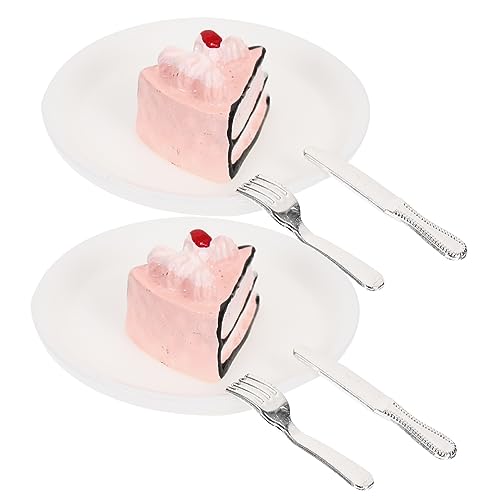 WEKAMOS 2 Sätze Mini-Kuchenteller Kuchen aus dem Puppenhaus kleines Kuchenmodell Mini-Hauskuchenmodell Mini -Hausdekorationen Mini- -Küchenzubehör winziges Essen Harz WEKAMOS 2 Sätze Mini-Kuchenteller Kuchen aus dem Puppenhaus kleines Kuchenmodell Mini-Hauskuchenmodell Mini -Hausdekorationen Mini- -Küchenzubehör winziges Essen Harz von WEKAMOS