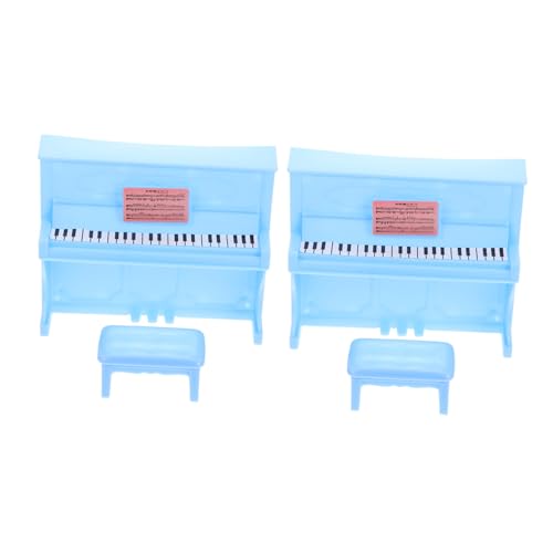 WEKAMOS 2 Sätze Mini Piano Dekoration mit Stuhl Teiliges Puppenhaus Zubehör für Kreative Landschaften und Einzigartigen DIY Projekte und Puppenhaus Einrichtung Zufällige WEKAMOS 2 Sätze Mini Piano Dekoration mit Stuhl Teiliges Puppenhaus Zubehör für Kreative Landschaften und Einzigartigen DIY Projekte und Puppenhaus Einrichtung Zufällige von WEKAMOS