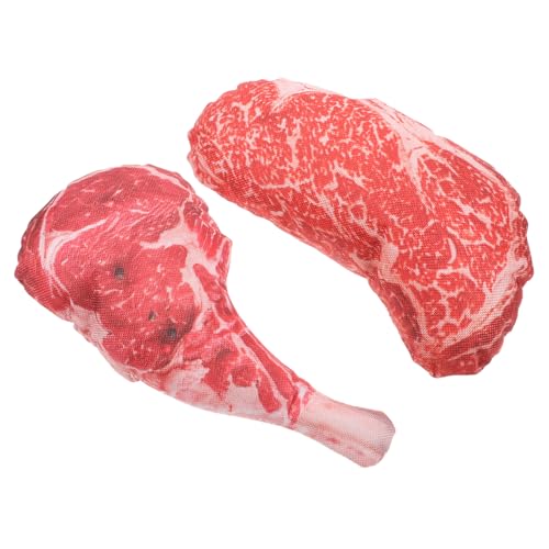 WEKAMOS 2 Sätze Realistische Künstliche Rindersteak Dekoration Detailgetreue Falsche Steak Modelle Vielseitige Szene und Fotorequisite für Restaurant Kulinarik und Wohnraumgestaltung WEKAMOS 2 Sätze Realistische Künstliche Rindersteak Dekoration Detailgetreue Falsche Steak Modelle Vielseitige Szene und Fotorequisite für Restaurant Kulinarik und Wohnraumgestaltung von WEKAMOS
