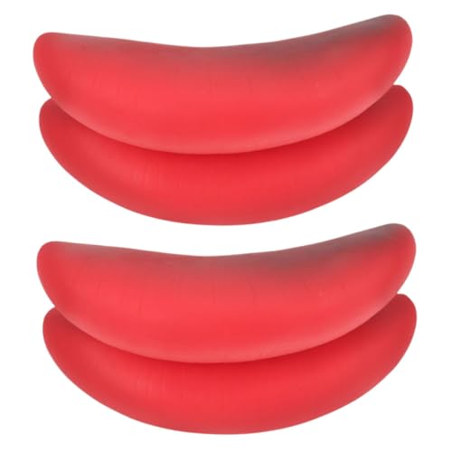 WEKAMOS 2 Sätze Wurst-Mund-Massage-Requisite Wurstmund-Requisiten Halloween-Wurst-Mund lustiger großer Mund Party zubehör partyzubehör Cosplay-Zubehör Mund knifflige Requisiten Gummi rot WEKAMOS 2 Sätze Wurst-Mund-Massage-Requisite Wurstmund-Requisiten Halloween-Wurst-Mund lustiger großer Mund Party zubehör partyzubehör Cosplay-Zubehör Mund knifflige Requisiten Gummi rot von WEKAMOS