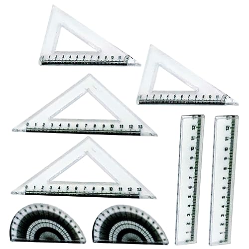 WEKAMOS 2 Satz Herrschermodell puppenzubehör kleines Lineal Miniatur-Lineal- Lernmaterialien für Puppen Puppenhaus-Miniatur-Herrscher Zubehör für Mini-Puppenhäuser WEKAMOS 2 Satz Herrschermodell puppenzubehör kleines Lineal Miniatur-Lineal- Lernmaterialien für Puppen Puppenhaus-Miniatur-Herrscher Zubehör für Mini-Puppenhäuser von WEKAMOS