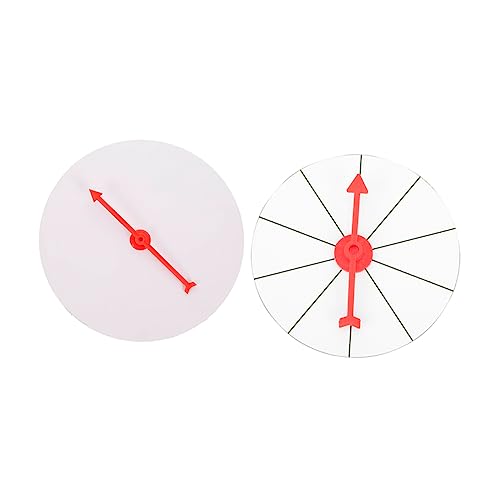 WEKAMOS 2 Stück DIY mit Drehbarem Preisrad für Partyspiele Turntable Beschreibbar Tragbar Langlebig für Veranstaltungen und Gewinnspiele WEKAMOS 2 Stück DIY mit Drehbarem Preisrad für Partyspiele Turntable Beschreibbar Tragbar Langlebig für Veranstaltungen und Gewinnspiele von WEKAMOS