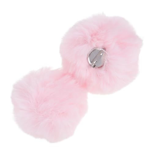 WEKAMOS 2 Stück Flauschige Kaninchenschwänze Kostümzubehör für Cosplay und Halloween Abnehmbare Pom Poms für Frauen für Verkleidungspartys von WEKAMOS