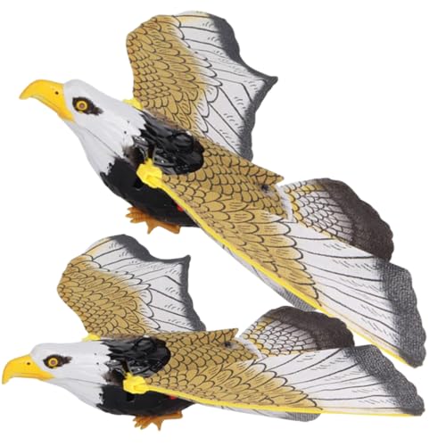 WEKAMOS 2 Stück Fliegende Adler Spielzeuge Elektronische Hängende Vogelspielzeuge für Sicherer Kunststoff Farbbeständig Eltern Junge Mädchen Kreativität und Bewegung WEKAMOS 2 Stück Fliegende Adler Spielzeuge Elektronische Hängende Vogelspielzeuge für Sicherer Kunststoff Farbbeständig Eltern Junge Mädchen Kreativität und Bewegung von WEKAMOS