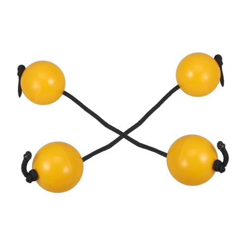WEKAMOS 2 Stück Hand Shaker Bälle aus Robustem Material mit Sandfüllung Einhändige Percussion Instrumente in Leuchtenden Farben für Rhythmuslernen und Musikperformance von WEKAMOS