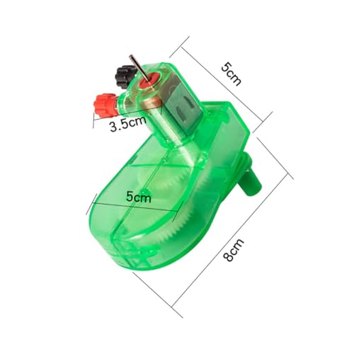 WEKAMOS 2 Stück Handkurbel Generator Transparentes Gehäuse Mechanisch für Schüler Physikunterricht Tragbarer Stromerzeuger Lernspielzeug Experimentierkasten WEKAMOS 2 Stück Handkurbel Generator Transparentes Gehäuse Mechanisch für Schüler Physikunterricht Tragbarer Stromerzeuger Lernspielzeug Experimentierkasten von WEKAMOS
