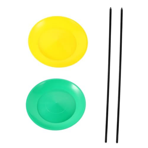 WEKAMOS 2 Stück Jonglierrequisiten Jonglierspielzeug Für Jonglierstäbe Für Erwachsene Jonglierset Jonglierspiel Für Erwachsene Jonglierplatten Geschicklichkeits Jonglierspiele WEKAMOS 2 Stück Jonglierrequisiten Jonglierspielzeug Für Jonglierstäbe Für Erwachsene Jonglierset Jonglierspiel Für Erwachsene Jonglierplatten Geschicklichkeits Jonglierspiele von WEKAMOS