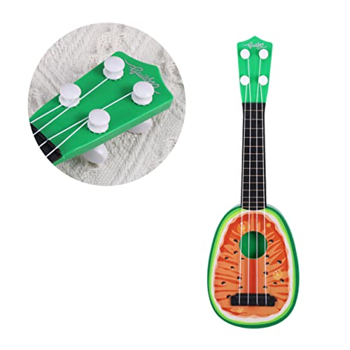WEKAMOS 2 Stück Kinderspielzeug Ukulele Teiliges Mini Fruchtmodell Wassermelone Kiwi Pädagogisches Musikinstrument Einsteiger Ukulele für Junge Mädchen Stabiles Kunststoffspielzeug für WEKAMOS 2 Stück Kinderspielzeug Ukulele Teiliges Mini Fruchtmodell Wassermelone Kiwi Pädagogisches Musikinstrument Einsteiger Ukulele für Junge Mädchen Stabiles Kunststoffspielzeug für von WEKAMOS