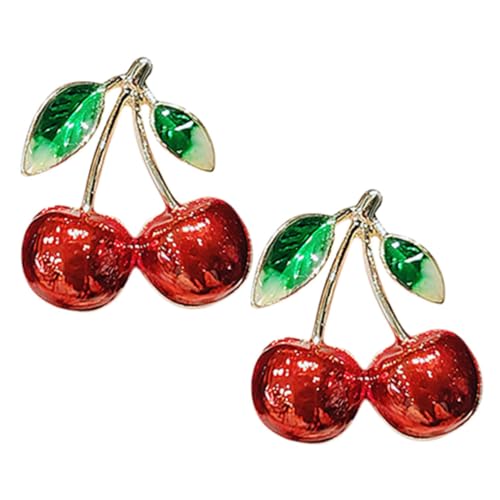 WEKAMOS 2 Stück Kirsch brosche süße Pins für Rucksäcke Kirschschmuck Kragen -Revers -Broschenstifte süße nadel Kragenbroschen für -Früchte-Brosche Kirsch-Charme Legierung rot WEKAMOS 2 Stück Kirsch brosche süße Pins für Rucksäcke Kirschschmuck Kragen -Revers -Broschenstifte süße nadel Kragenbroschen für -Früchte-Brosche Kirsch-Charme Legierung rot von WEKAMOS