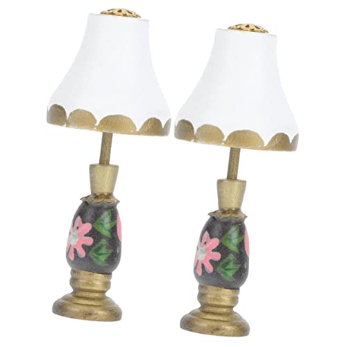 WEKAMOS 2 Stück Lampenmodell Mini -Puppenhaus zartes Mini-Licht Puppenlampe Mini-Puppenstubenlampe Mini-Lampen klein Mini-Light-Modell Mini- -Stehlampe Mini- zum Basteln Harz WEKAMOS 2 Stück Lampenmodell Mini -Puppenhaus zartes Mini-Licht Puppenlampe Mini-Puppenstubenlampe Mini-Lampen klein Mini-Light-Modell Mini- -Stehlampe Mini- zum Basteln Harz von WEKAMOS