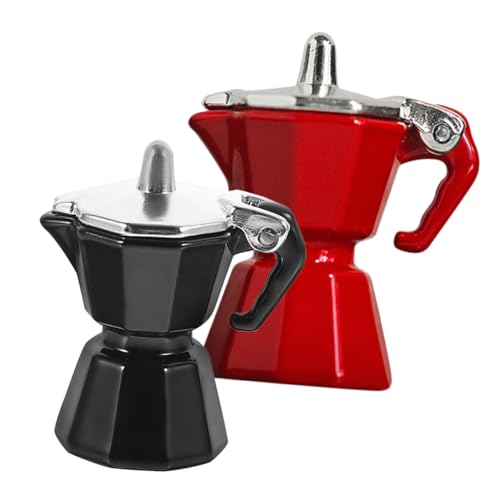 WEKAMOS 2 Stück Mini -Hausdekorationen Küche kleine Kaffeekanne lebensechte Kaffeekanne Puppenhaus Kaffeekanne Mini-Küchenzubehör Doll House Kitchen Requisite Legierung WEKAMOS 2 Stück Mini -Hausdekorationen Küche kleine Kaffeekanne lebensechte Kaffeekanne Puppenhaus Kaffeekanne Mini-Küchenzubehör Doll House Kitchen Requisite Legierung von WEKAMOS