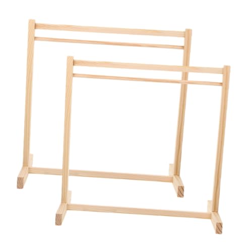 WEKAMOS 2 Stück Miniatur Puppenkleiderbügel aus Holz Stabiler Puppenkleiderständer Praktisches Zubehör für Puppenmöbel Geeignet für Kinderzimmer und Geschenkideen WEKAMOS 2 Stück Miniatur Puppenkleiderbügel aus Holz Stabiler Puppenkleiderständer Praktisches Zubehör für Puppenmöbel Geeignet für Kinderzimmer und Geschenkideen von WEKAMOS