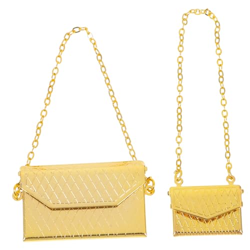 WEKAMOS 2 Stück Puppenhausdekoration Zubehör Beutel Stütze Miniatur Szene doll Accessories Puppen Accessoires spielzeugtasche minibag Puppenhaustasche kleine Puppentasche Legierung WEKAMOS 2 Stück Puppenhausdekoration Zubehör Beutel Stütze Miniatur Szene doll Accessories Puppen Accessoires spielzeugtasche minibag Puppenhaustasche kleine Puppentasche Legierung von WEKAMOS
