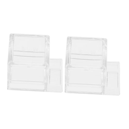 WEKAMOS 2 Stück Reptilien Wassernapf und Ameisenfütterer Transparenter Wasserteller für Kleine Tiere Multifunktionales Zubehör für Ant Nest und Haustiere WEKAMOS 2 Stück Reptilien Wassernapf und Ameisenfütterer Transparenter Wasserteller für Kleine Tiere Multifunktionales Zubehör für Ant Nest und Haustiere von WEKAMOS