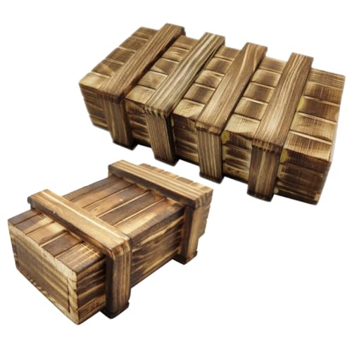 WEKAMOS 2 Stück Teiliges Holz Puzzle Geheimen Fächern Pädagogisches Denkspielzeug für und Feinmotorik Sichere Oberfläche Große und Kleine für Spielerische Herausforderungen WEKAMOS 2 Stück Teiliges Holz Puzzle Geheimen Fächern Pädagogisches Denkspielzeug für und Feinmotorik Sichere Oberfläche Große und Kleine für Spielerische Herausforderungen von WEKAMOS