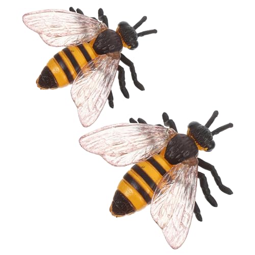 WEKAMOS 2 Stück Teiliges Realistisches Bienen-spielzeugset aus Kindersicheren Materialien Tragbare Lernspielzeuge mit Naturgetreuer Gestaltung für Vorschulkinder für Wissenschaftsprojekte WEKAMOS 2 Stück Teiliges Realistisches Bienen-spielzeugset aus Kindersicheren Materialien Tragbare Lernspielzeuge mit Naturgetreuer Gestaltung für Vorschulkinder für Wissenschaftsprojekte von WEKAMOS
