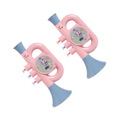 WEKAMOS 2 Stück Teiliges Wasser Trompetenform Musik und Wasserspielzeug für Schwimmbad Strand Spaß Rosa WEKAMOS 2 Stück Teiliges Wasser Trompetenform Musik und Wasserspielzeug für Schwimmbad Strand Spaß Rosa von WEKAMOS