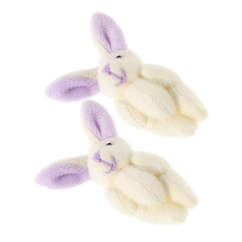WEKAMOS 2 Stück Weiche Plüsch Hasen mit Gelenken Niedliche Kleine Kuscheltiere Detailreich Gearbeitet als Hochzeitsdeko Geburtstags und Osterfeier Figuren WEKAMOS 2 Stück Weiche Plüsch Hasen mit Gelenken Niedliche Kleine Kuscheltiere Detailreich Gearbeitet als Hochzeitsdeko Geburtstags und Osterfeier Figuren von WEKAMOS