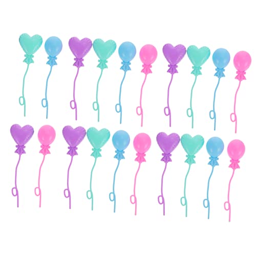 WEKAMOS 20 Stück Ballons für Puppenhaus Dekoration DIY Ballon Accessoires für Miniaturgärten Geburtstagsfeiern und Kinderfeste aus Hochwertigem Kunststoff Gefertigt WEKAMOS 20 Stück Ballons für Puppenhaus Dekoration DIY Ballon Accessoires für Miniaturgärten Geburtstagsfeiern und Kinderfeste aus Hochwertigem Kunststoff Gefertigt von WEKAMOS