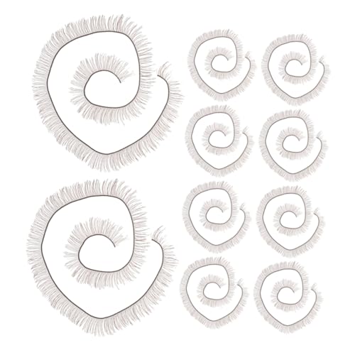 WEKAMOS 20 Stück Handgemachte Puppen Wimpernstreifen Falsche Wimpern für Puppen zum Verkleiden und Aufpeppen von Puppenaugen aus Sicherem Pa und Einfach Zuzuschneiden für Individuellen WEKAMOS 20 Stück Handgemachte Puppen Wimpernstreifen Falsche Wimpern für Puppen zum Verkleiden und Aufpeppen von Puppenaugen aus Sicherem Pa und Einfach Zuzuschneiden für Individuellen von WEKAMOS