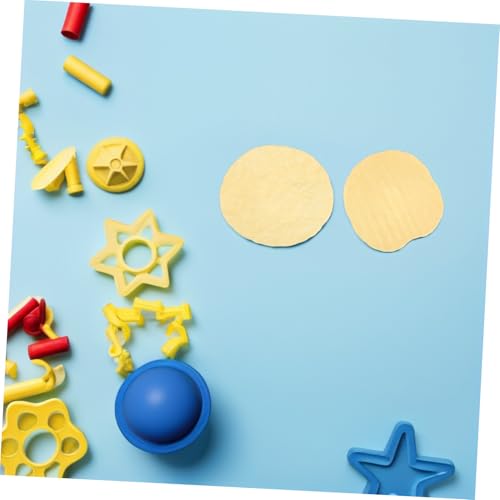 WEKAMOS 20 Stück Kartoffelchips Deko Modelle Stabile Snack Attrappen für Puppenhaus Basteln Partys Kreative Spielküche und Fotografie von WEKAMOS