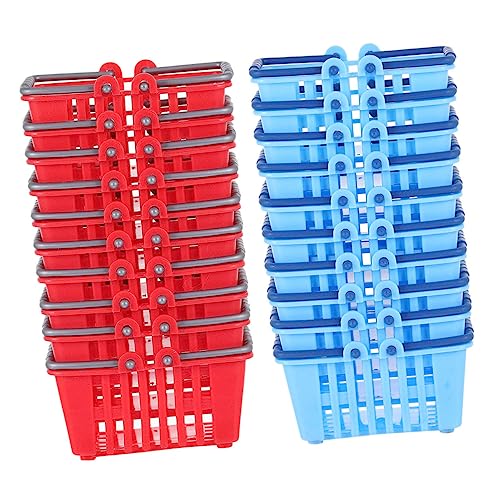 WEKAMOS 20 Stück Mini Einkaufskorb mit Handgefertigte Aufbewahrungskörbe für Puppenhäuser Deko für Mini Landschaften und Kreative Bastelprojekte WEKAMOS 20 Stück Mini Einkaufskorb mit Handgefertigte Aufbewahrungskörbe für Puppenhäuser Deko für Mini Landschaften und Kreative Bastelprojekte von WEKAMOS