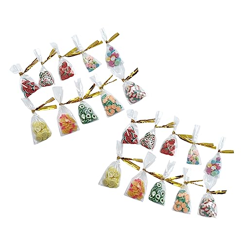 WEKAMOS 20 Stück Mini -Essensspielszene Mini -Essen für Machen Sie es Mini-Essen dekoratives Süßigkeitenspielzeug Obstdekor für Minihaus Miniatur-Obstdekor Polymer-Ton WEKAMOS 20 Stück Mini -Essensspielszene Mini -Essen für Machen Sie es Mini-Essen dekoratives Süßigkeitenspielzeug Obstdekor für Minihaus Miniatur-Obstdekor Polymer-Ton von WEKAMOS