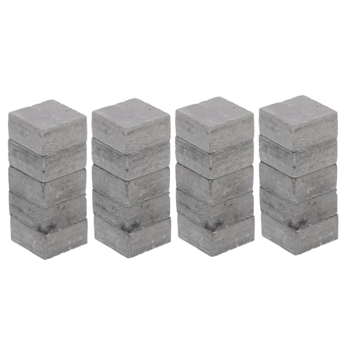 WEKAMOS 20 Stück Miniatur Modell DIY Simulation für Mikro Landschaftsdekoration für Sandtisch Puppenhäuser und Kreative Projekte von WEKAMOS