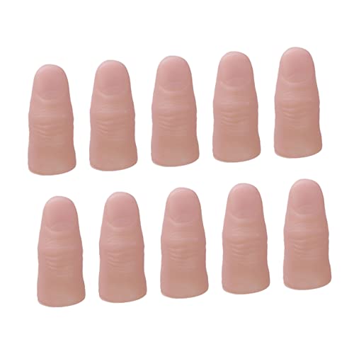 WEKAMOS 20 Stück Realistische Fake Finger mit Daumenspitzen Requisiten für Zaubershows und Streiche für Partys WEKAMOS 20 Stück Realistische Fake Finger mit Daumenspitzen Requisiten für Zaubershows und Streiche für Partys von WEKAMOS