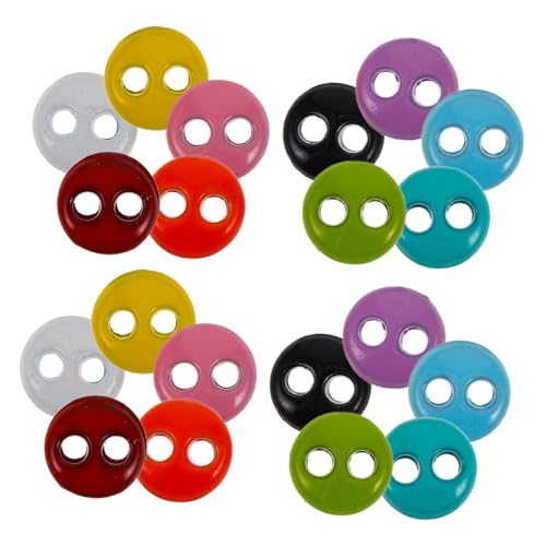 WEKAMOS 20 Stück Teiliges Bunte Mini Puppenknöpfe aus Metall Kleine Zwei Knöpfe für Puppenkleidung Vielseitige Langlebige Nähknöpfe für DIY Bastelprojekte WEKAMOS 20 Stück Teiliges Bunte Mini Puppenknöpfe aus Metall Kleine Zwei Knöpfe für Puppenkleidung Vielseitige Langlebige Nähknöpfe für DIY Bastelprojekte von WEKAMOS