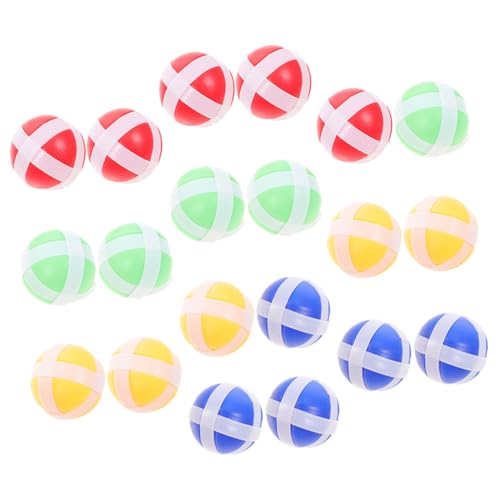 WEKAMOS 20 Stück Teiliges Klettball für Leichte Bunte Wurfspiel Zubehör aus Pa und Nylon Fördert Hand Augen Koordination für Indoor Outdoor Partys und Eltern Junge Mädchen Aktivitäten WEKAMOS 20 Stück Teiliges Klettball für Leichte Bunte Wurfspiel Zubehör aus Pa und Nylon Fördert Hand Augen Koordination für Indoor Outdoor Partys und Eltern Junge Mädchen Aktivitäten von WEKAMOS