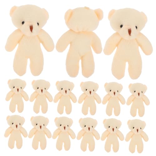 WEKAMOS 20 Stück Teiliges Mini Bär Anhänger Weiche Plüschtiere DIY Schlüsselanhänger Dekorationen Tragbare Kleine Stofftier Figuren für Bastelprojekte und Geschenkideen WEKAMOS 20 Stück Teiliges Mini Bär Anhänger Weiche Plüschtiere DIY Schlüsselanhänger Dekorationen Tragbare Kleine Stofftier Figuren für Bastelprojekte und Geschenkideen von WEKAMOS