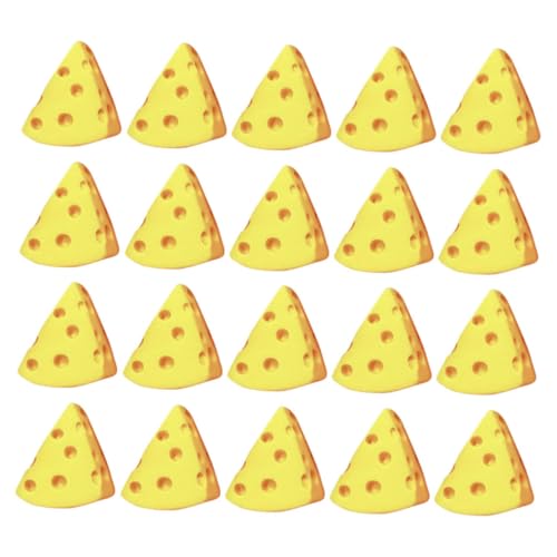 WEKAMOS 20 Stück Teiliges Mini Käse Modell Realistische DIY Puppenhaus Küche Dekoration Künstlicher Käse für Miniatur Dessert Basteln und Puppenhaus Zubehör WEKAMOS 20 Stück Teiliges Mini Käse Modell Realistische DIY Puppenhaus Küche Dekoration Künstlicher Käse für Miniatur Dessert Basteln und Puppenhaus Zubehör von WEKAMOS