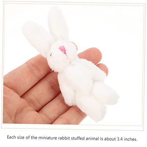WEKAMOS 20 Stück Teiliges Mini Plüsch Hase Kleine Kuschelige Hasenpuppen in Farben Weiche DIY Anhänger und Dekoration als Ostergeschenk Kinderzimmer Deko und Bastelzubehör WEKAMOS 20 Stück Teiliges Mini Plüsch Hase Kleine Kuschelige Hasenpuppen in Farben Weiche DIY Anhänger und Dekoration als Ostergeschenk Kinderzimmer Deko und Bastelzubehör von WEKAMOS
