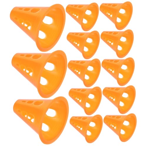 WEKAMOS 20 Stück Teiliges Trainingskegel Flexiblem Kunststoff Kleine Bunte Pylonen für Fußball Roller Skating Outdoor Sport Agility übungen für Koordination und Hindernisparcours WEKAMOS 20 Stück Teiliges Trainingskegel Flexiblem Kunststoff Kleine Bunte Pylonen für Fußball Roller Skating Outdoor Sport Agility übungen für Koordination und Hindernisparcours von WEKAMOS