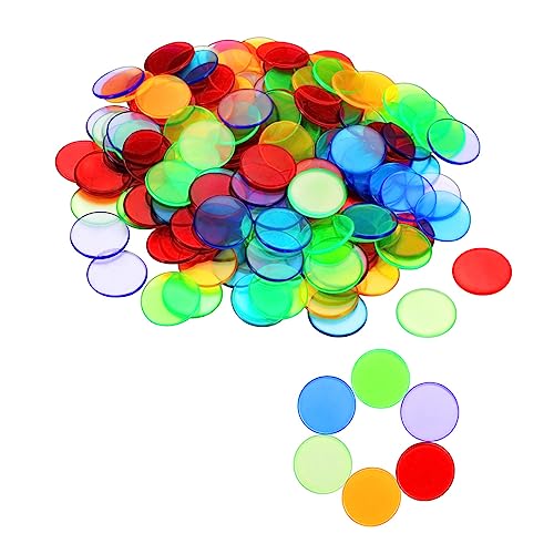 WEKAMOS 200Stücke Bingo Spielchips Kunststoffmarker für Spiele Zählchips für Lernspielzeug und Unterhaltung Robust und Langlebig zum Zählen und Sortieren WEKAMOS 200Stücke Bingo Spielchips Kunststoffmarker für Spiele Zählchips für Lernspielzeug und Unterhaltung Robust und Langlebig zum Zählen und Sortieren von WEKAMOS