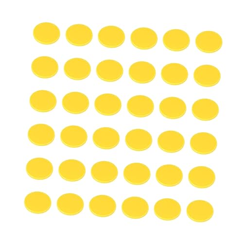 WEKAMOS 200Stücke Bunte Spielchips für Lernspiele Gelbe und Bingo Chips zur Mathematischer der Heimschule Kindergarten WEKAMOS 200Stücke Bunte Spielchips für Lernspiele Gelbe und Bingo Chips zur Mathematischer der Heimschule Kindergarten von WEKAMOS