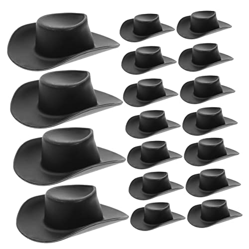 WEKAMOS 20Stücke Mini Cowboyhüte Kleine Westernhüte für Puppen Basteln und Partys Zubehör für Rollenspiele und DIY Projekte Langlebig und Farbenfroh WEKAMOS 20Stücke Mini Cowboyhüte Kleine Westernhüte für Puppen Basteln und Partys Zubehör für Rollenspiele und DIY Projekte Langlebig und Farbenfroh von WEKAMOS