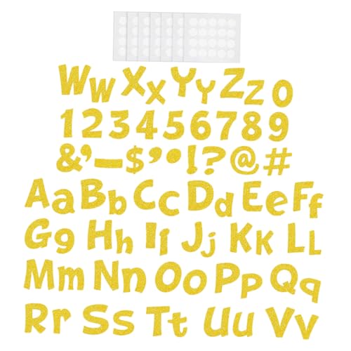 WEKAMOS 216 Stück Teiliges Glitzer Buchstaben aus Papier für Pinnwände Vielseitige Dekorative Schriftzüge für Klassenraum Zuhause Party und Büro Bunte Kartenbuchstaben für Wände und WEKAMOS 216 Stück Teiliges Glitzer Buchstaben aus Papier für Pinnwände Vielseitige Dekorative Schriftzüge für Klassenraum Zuhause Party und Büro Bunte Kartenbuchstaben für Wände und von WEKAMOS