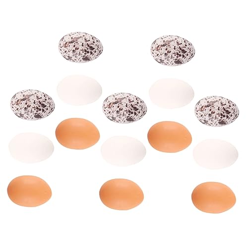 WEKAMOS 24 Stück Mini-Eier Mini-Basteleier Eierfarbe für kinderspielzeug Kid Toys adventsgeschenke Dekorative Eier Mini-Küchenversorgung Miniatur-Ei-Modelle Harz WEKAMOS 24 Stück Mini-Eier Mini-Basteleier Eierfarbe für kinderspielzeug Kid Toys adventsgeschenke Dekorative Eier Mini-Küchenversorgung Miniatur-Ei-Modelle Harz von WEKAMOS