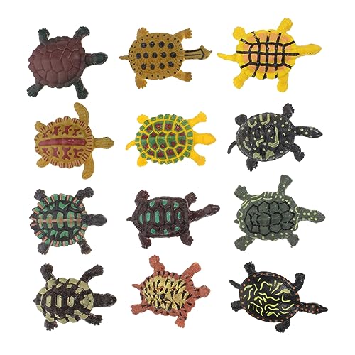 WEKAMOS 24 Stück Teiliges Aquarium Schildkröten Modell Realistische Kunststoff Schildkröten Figuren Detailgetreue Simulation Bunte Dekoration für Fischbecken WEKAMOS 24 Stück Teiliges Aquarium Schildkröten Modell Realistische Kunststoff Schildkröten Figuren Detailgetreue Simulation Bunte Dekoration für Fischbecken von WEKAMOS