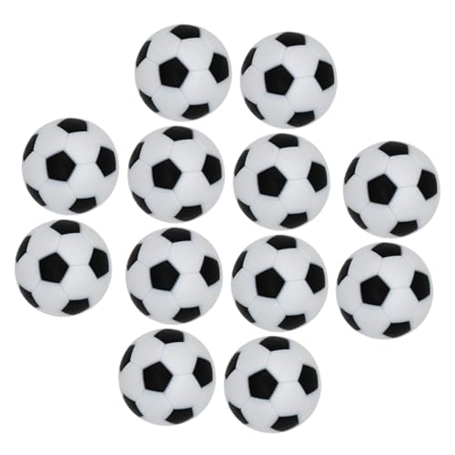 WEKAMOS 24 Stück Teiliges Foosball Balls Tischfußball Ersatzbälle aus Robustem HIPS Passende Mini Fußball Bälle für Tischkicker Langlebig Schönem Klang für Spiel und Dekoration von WEKAMOS