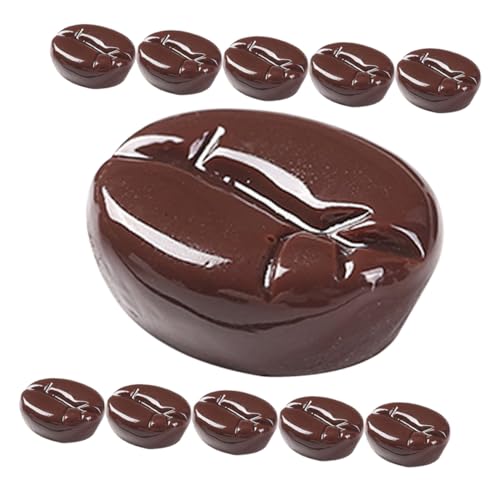 WEKAMOS 25 Stück Teiliges Künstliche Kaffeebohnen aus Resin Realistische Imitation für DIY Accessoires Fotorequisiten und Dekorationen Robust und Vielseitig für Cafés Restaurants Events WEKAMOS 25 Stück Teiliges Künstliche Kaffeebohnen aus Resin Realistische Imitation für DIY Accessoires Fotorequisiten und Dekorationen Robust und Vielseitig für Cafés Restaurants Events von WEKAMOS