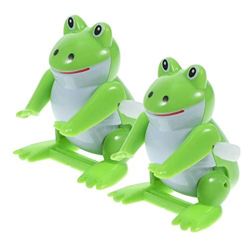 WEKAMOS 2Stücke Aufziehspielzeug Frosch Lustiges Kinderspielzeug für Kreative Spielstunden zur Geburtstagsfeier für Ostern aus Langlebigem Material WEKAMOS 2Stücke Aufziehspielzeug Frosch Lustiges Kinderspielzeug für Kreative Spielstunden zur Geburtstagsfeier für Ostern aus Langlebigem Material von WEKAMOS
